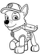 Paw patrol coloring pages free coloring pages