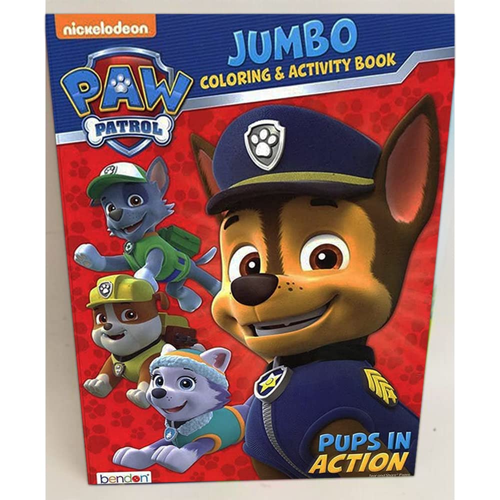 Paw patrol coloring books