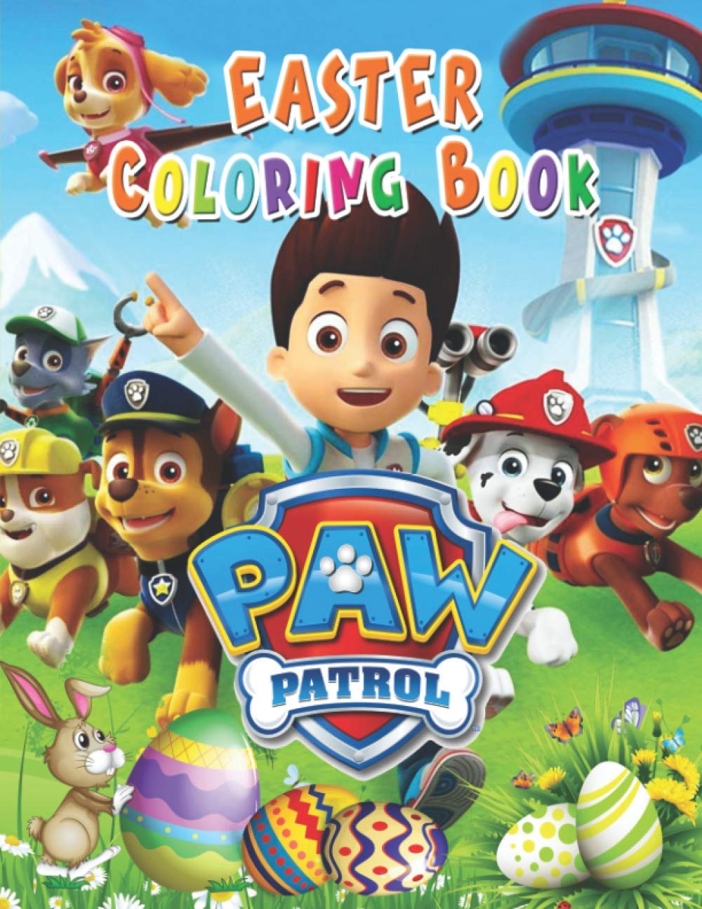 Paw patrol easter coloring book super easter gifts for kids