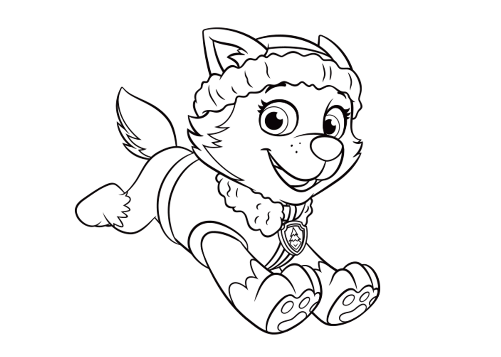 Paw patrol coloring pages