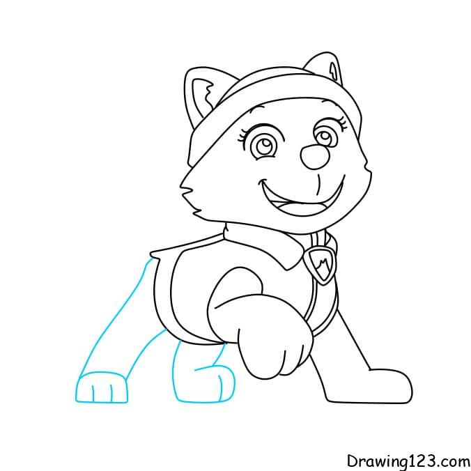 Paw patrol drawing tutorial