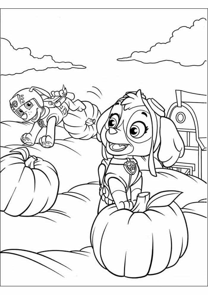 Paw patrol coloring pages free personalizable coloring pages