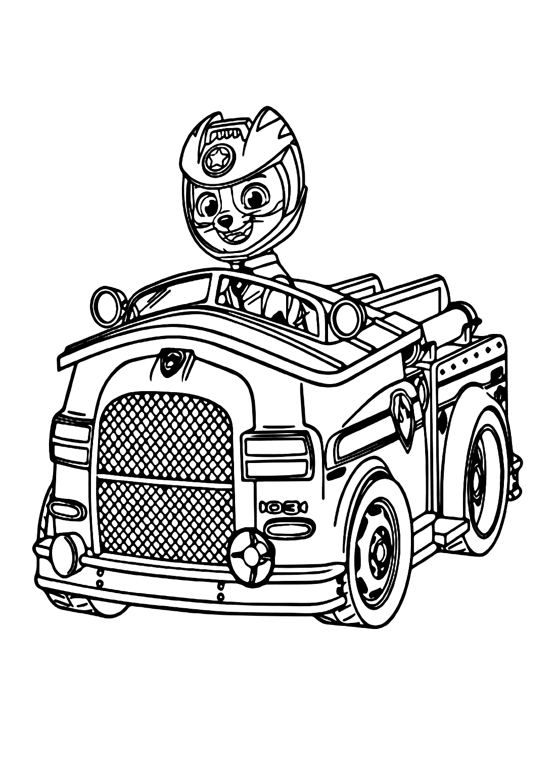 Wild cat paw patrol coloring pages printable for free download