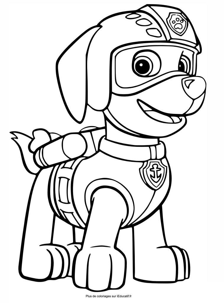 Paw patrol coloring pages