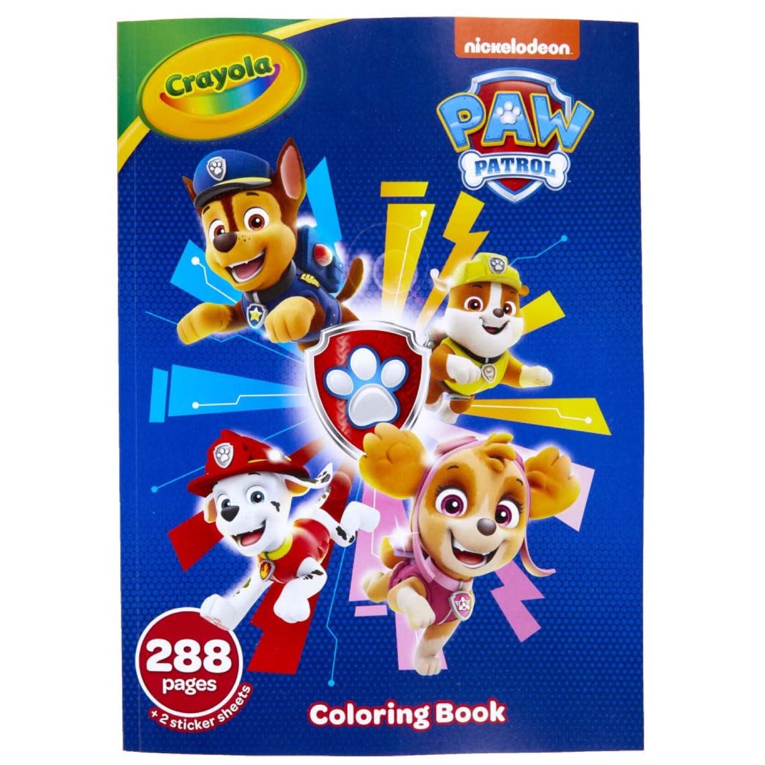 Paw patrol coloring book with stickers â treehoe toys