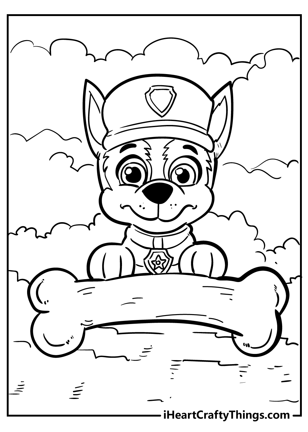 Paw patrol coloring pages free printables