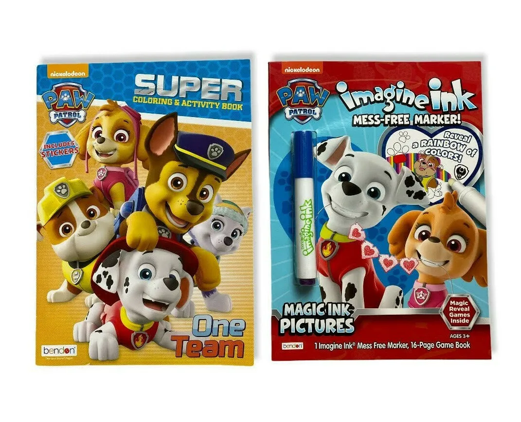 Paw patrol imagine ink game book paw patrol activity book