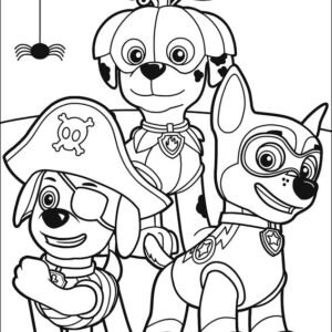 Paw patrol coloring pages printable for free download