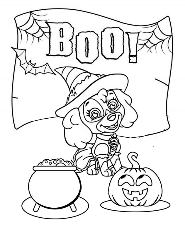 Coloring pages paw patrol