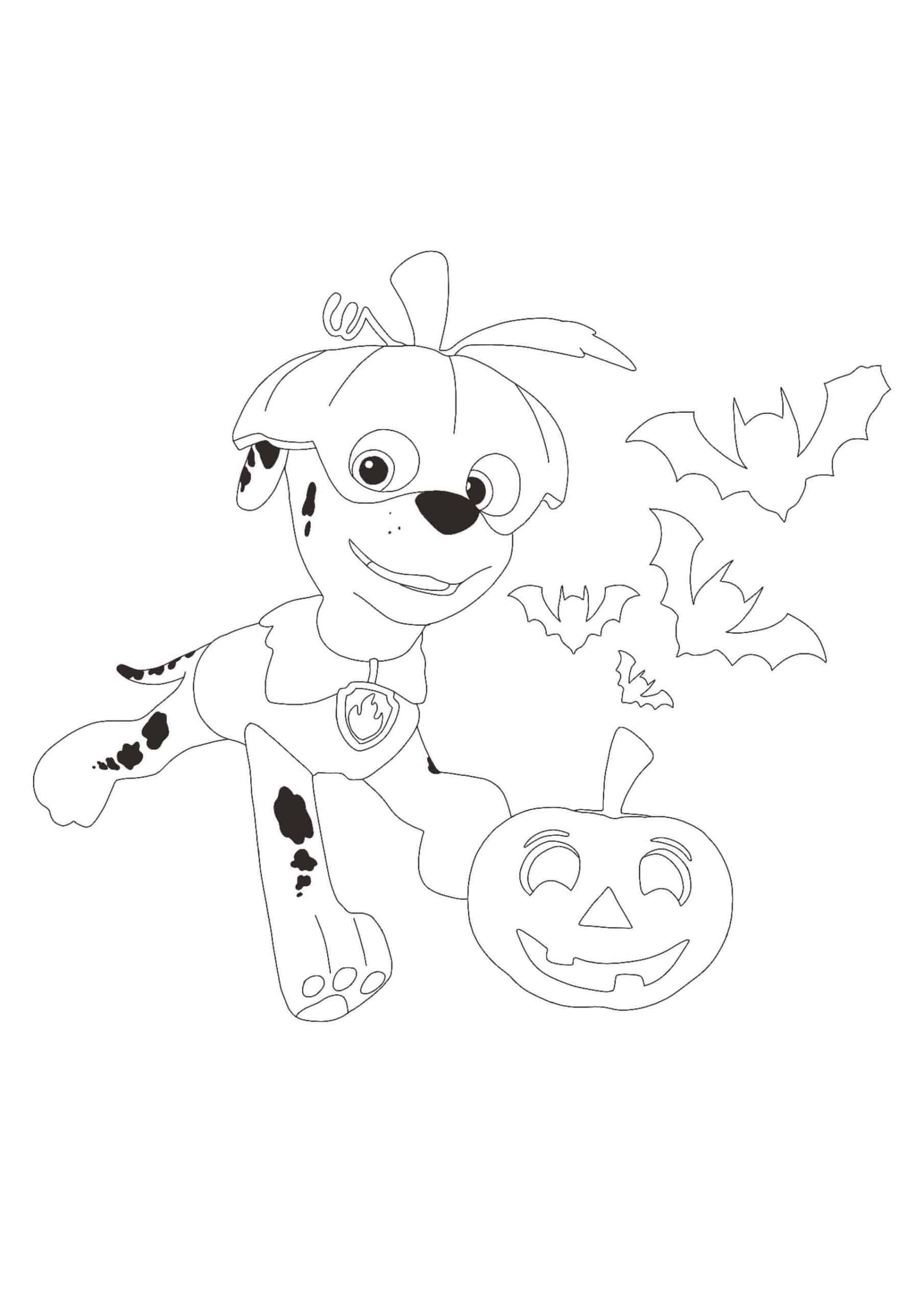 Paw patrol halloween coloring pages halloween coloring pages paw patrol coloring paw patrol coloring pages