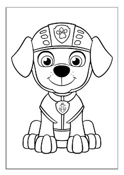 Paw patrol coloring pages collection captivate your childs imagination