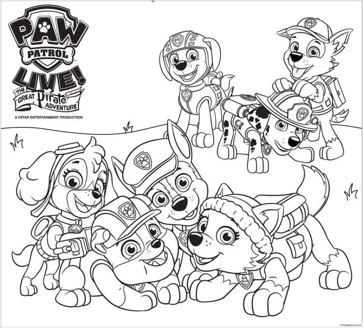 Printable coloring pages paw patrol coloring pages paw patrol coloring paw patrol christmas