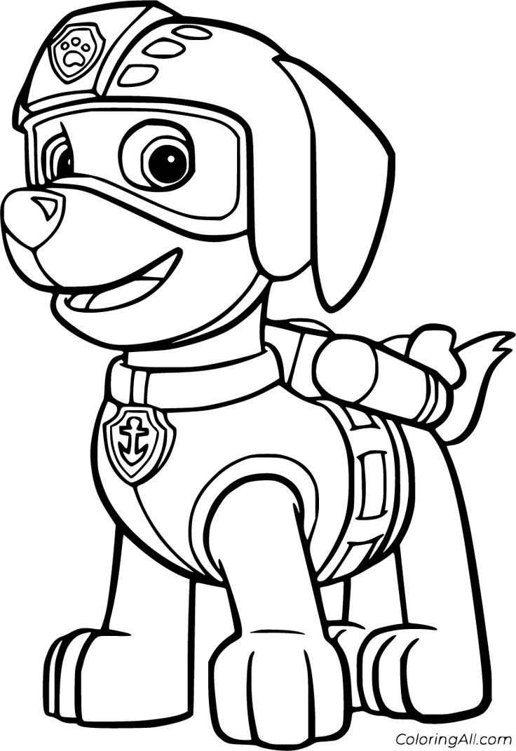 Free printable zuma paw patrol coloring pages in vector format easy to print from any device aâ paw patrol coloring pages paw patrol coloring zuma paw patrol