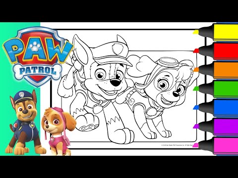 Paw patrol coloring pages