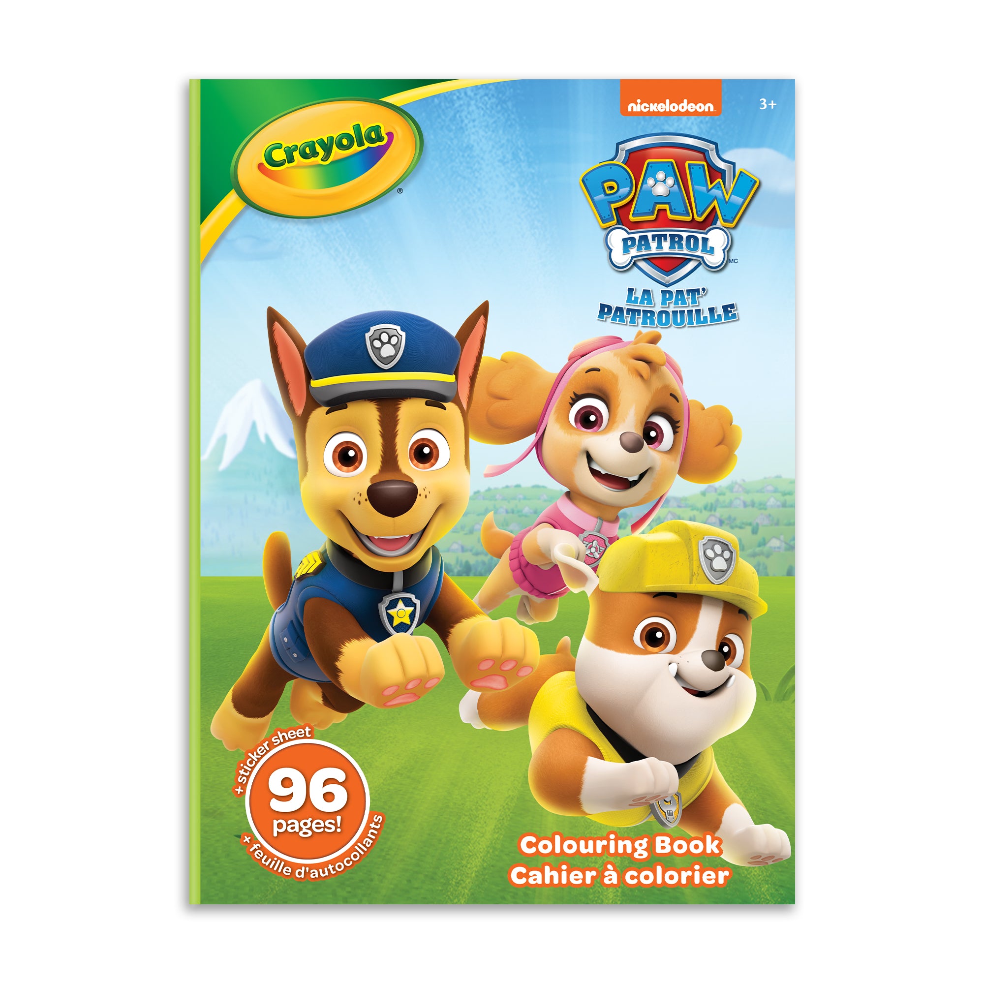 Crayola page colouring book paw patrol â crayola nada