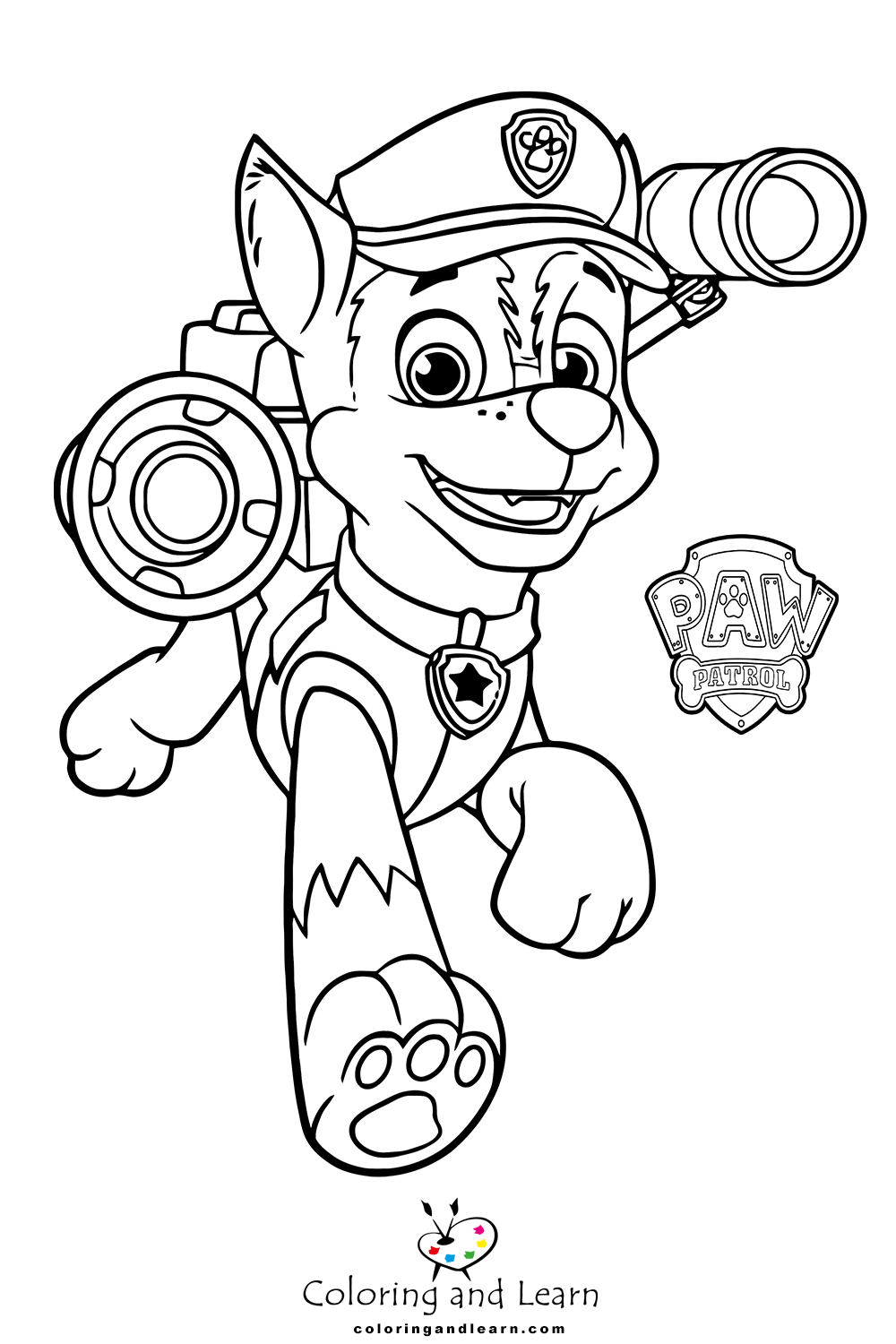 Paw patrol coloring pages rcoloringpages