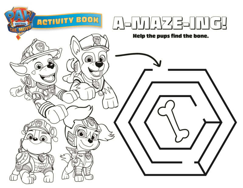 Free paw patrol printables for your kids