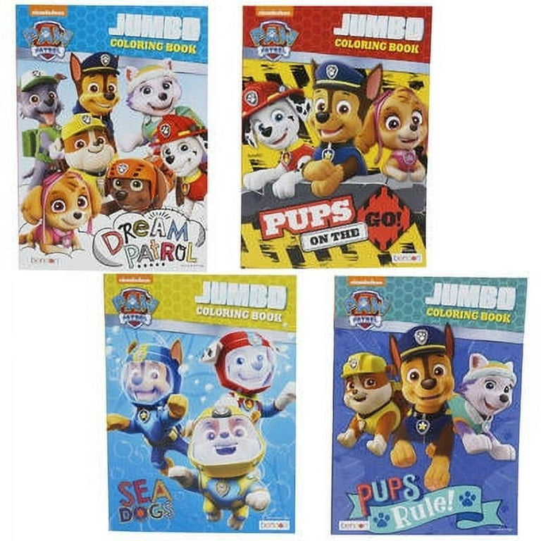 Paw patrol jumbo coloring book