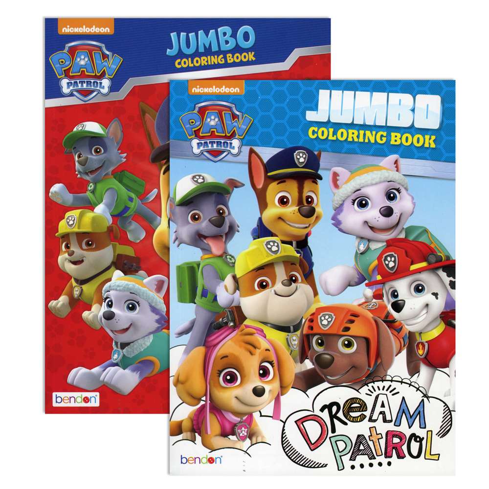 Paw patrol coloring book