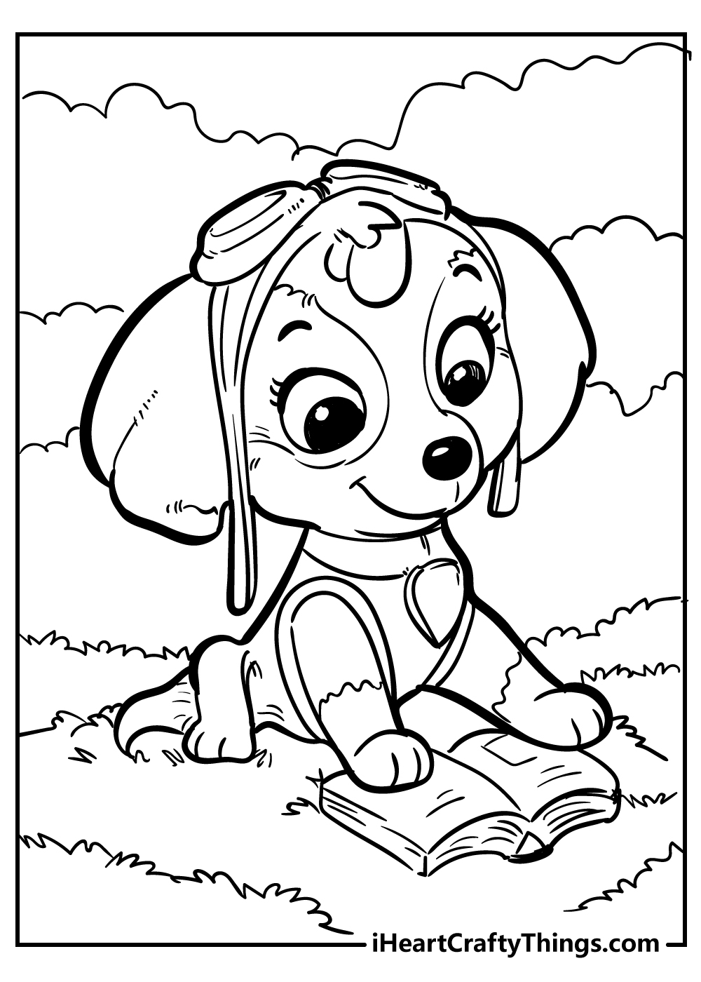 Paw patrol coloring pages free printables