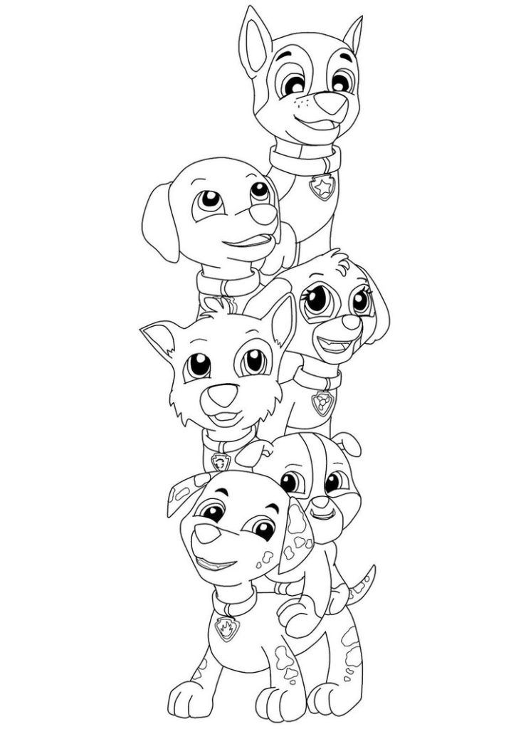 Printable coloring pages paw patrol coloring pages paw patrol coloring coloring pages