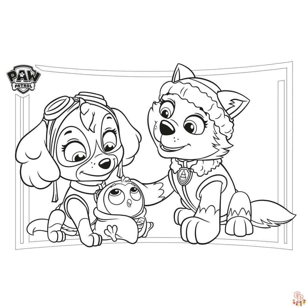 Discover the best free paw patrol coloring pages printable