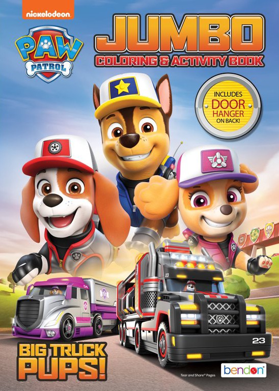 Paw patrol jumbo coloring activity book paw patrol wiki