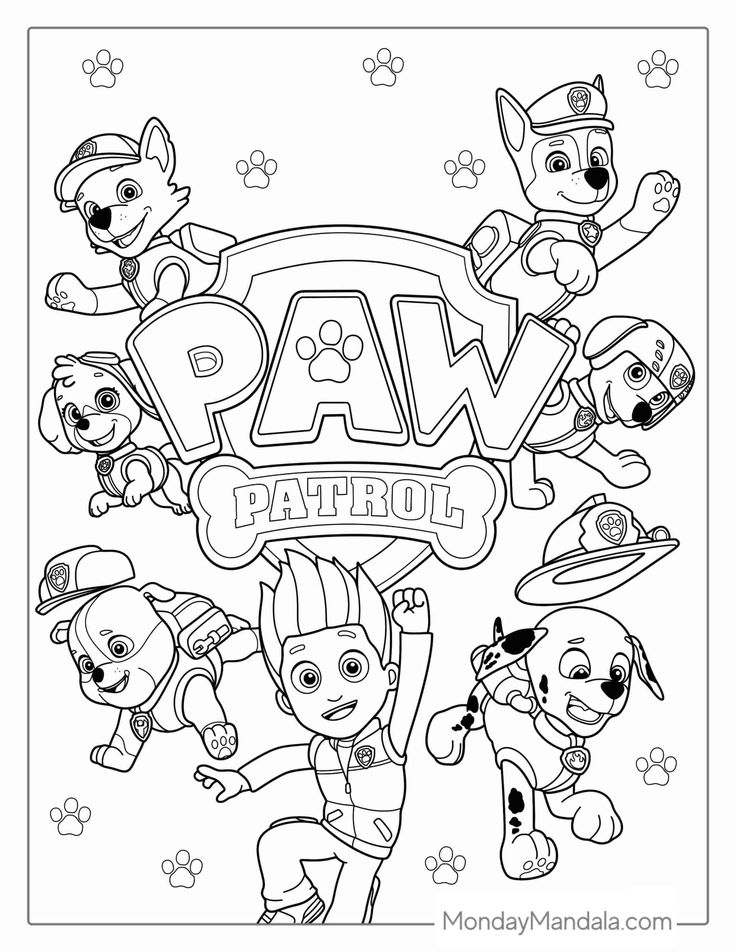 Paw patrol coloring pages free pdf printables paw patrol coloring pages paw patrol coloring disney coloring pages