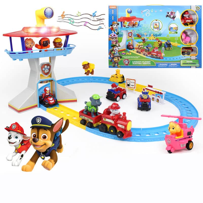 Paw patrol mighty pups mighty lookout tower