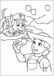 Free patrol coloring pages to color