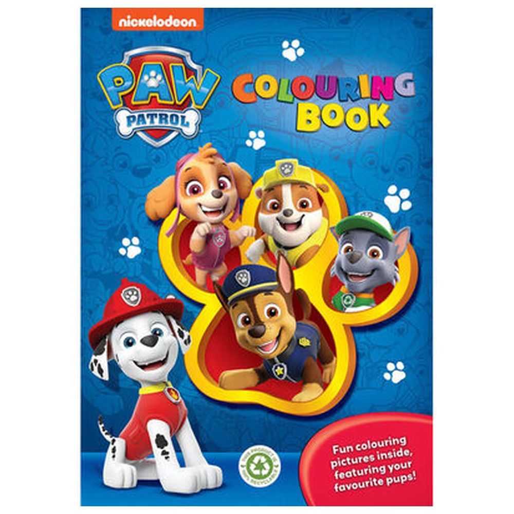 Paw patrol coloring book