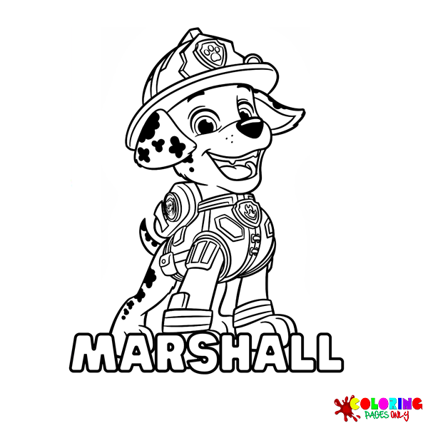 Paw patrol coloring pages