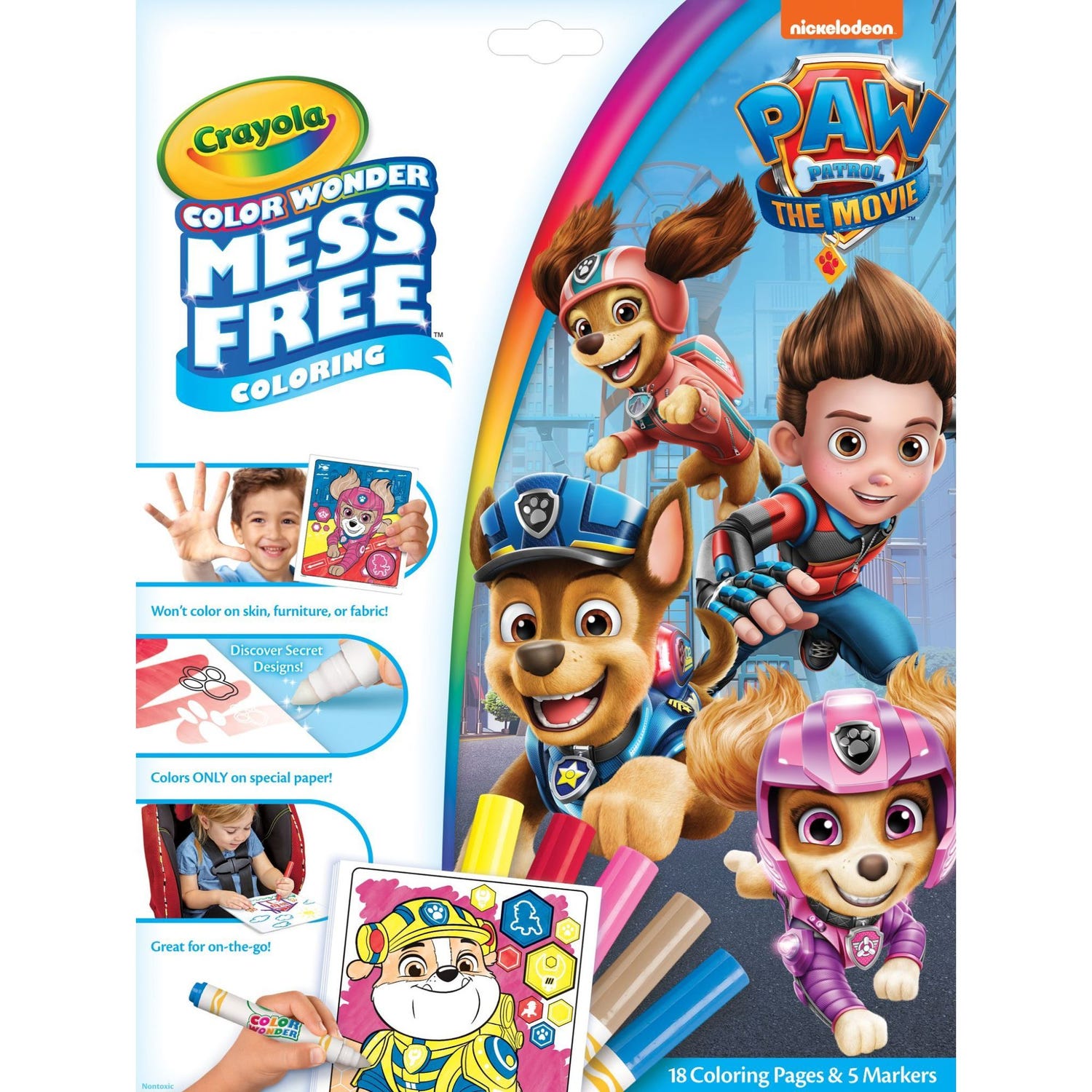 Crayola color wonder foldalope paw patrol rite aid