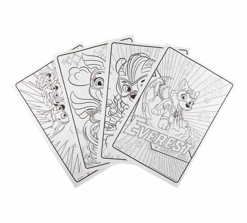 Paw patrol coloring book with stickers pgs