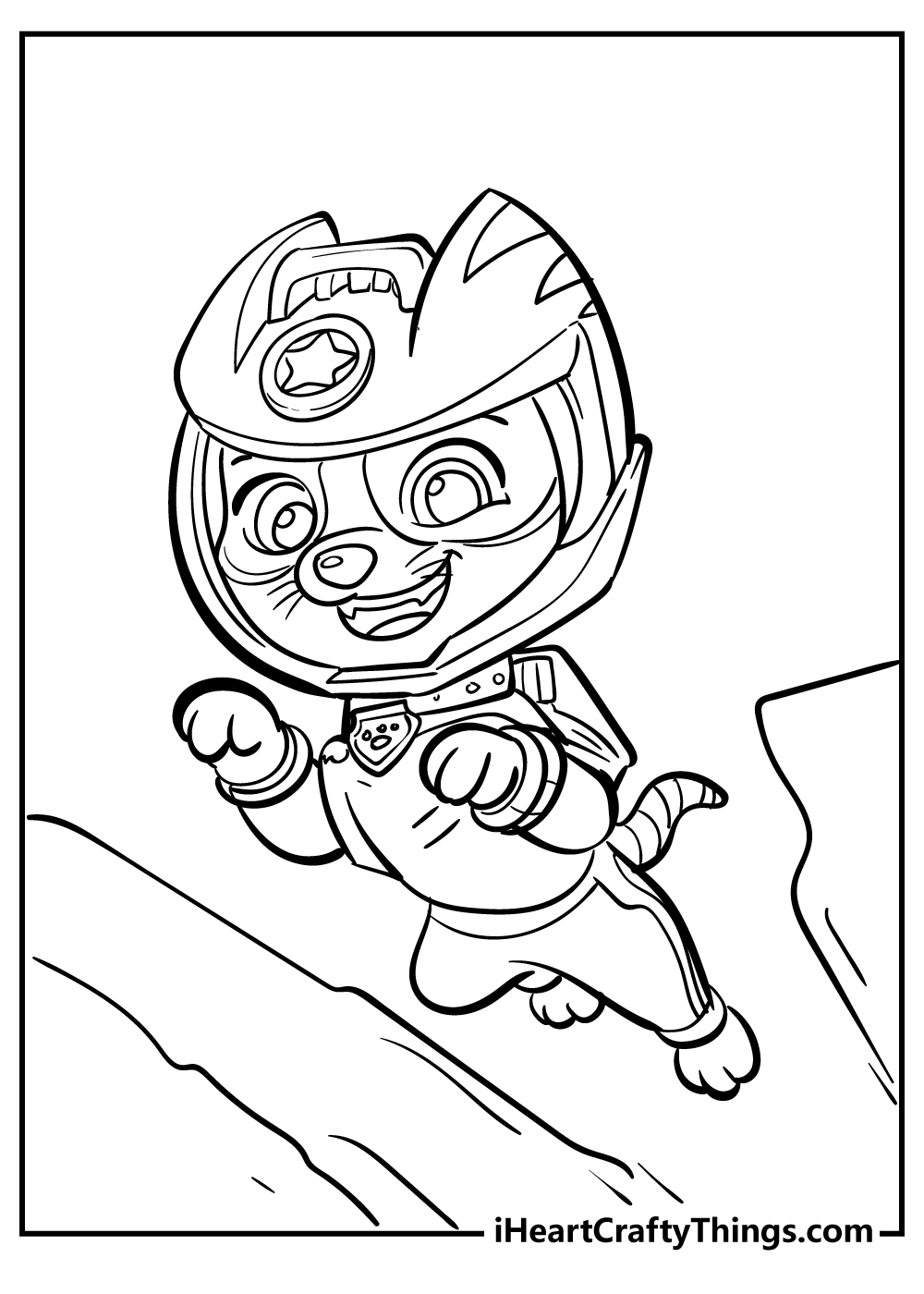 Paw patrol coloring pages free printables