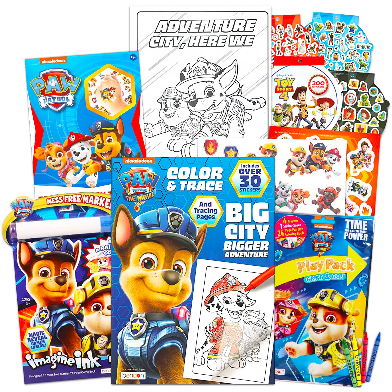 Paw patrol coloring book super set