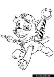 Paw patrol coloring pages