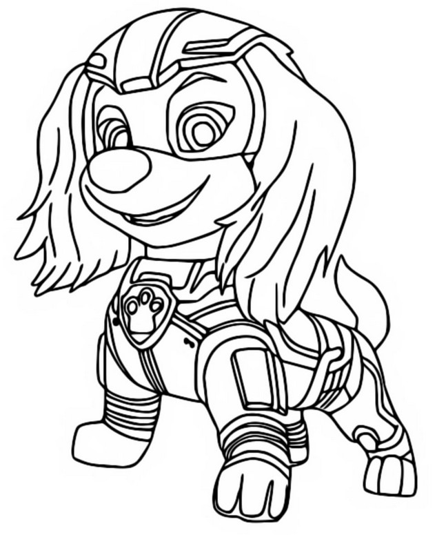 Coloring pages paw patrol