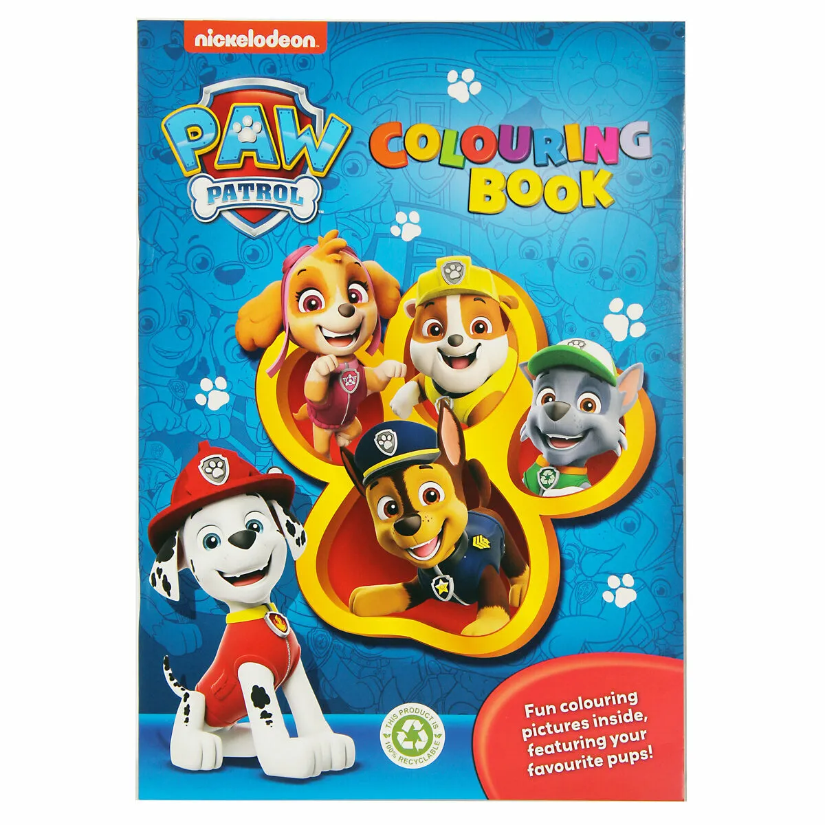 Paw patrol colouring book kids creative activity toys for ag years