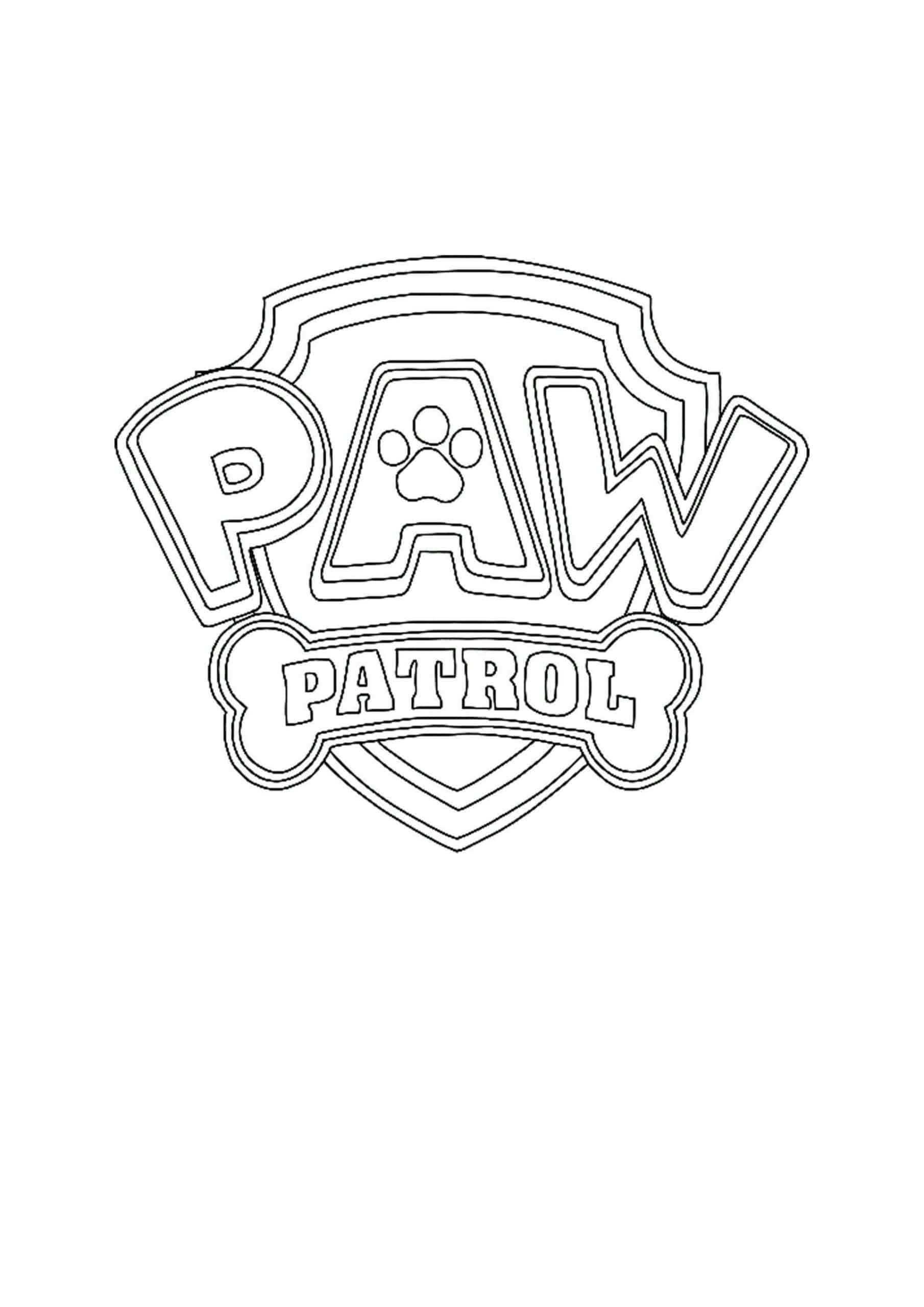 Paw patrol badges coloring pages paw patrol coloring pages paw patrol coloring paw patrol badge