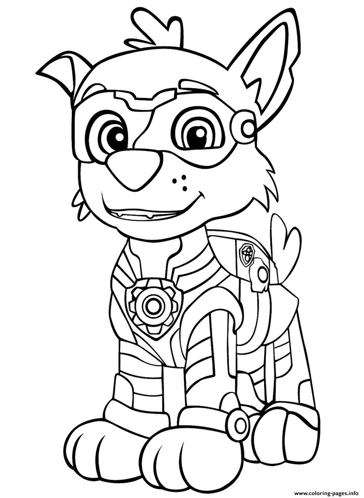 Print paw patrol mighty pups rockys coloring pages ausmalbilder paw patrol ausmalbilder ryder paw patrol