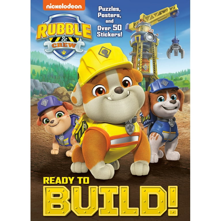 Ready to build paw patrol rubble crew paperback