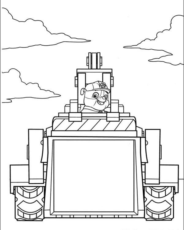 Paw patrol coloring pages