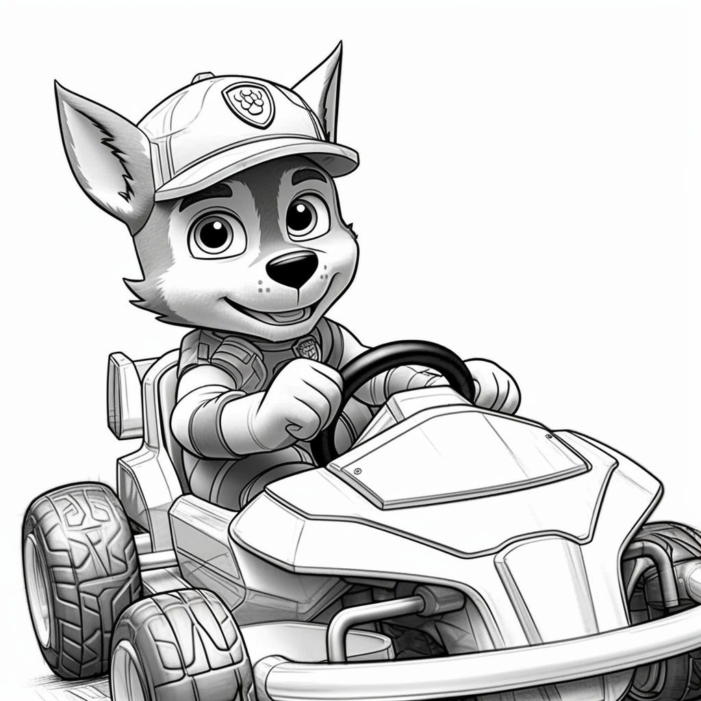 Free printable paw patrol coloring pages