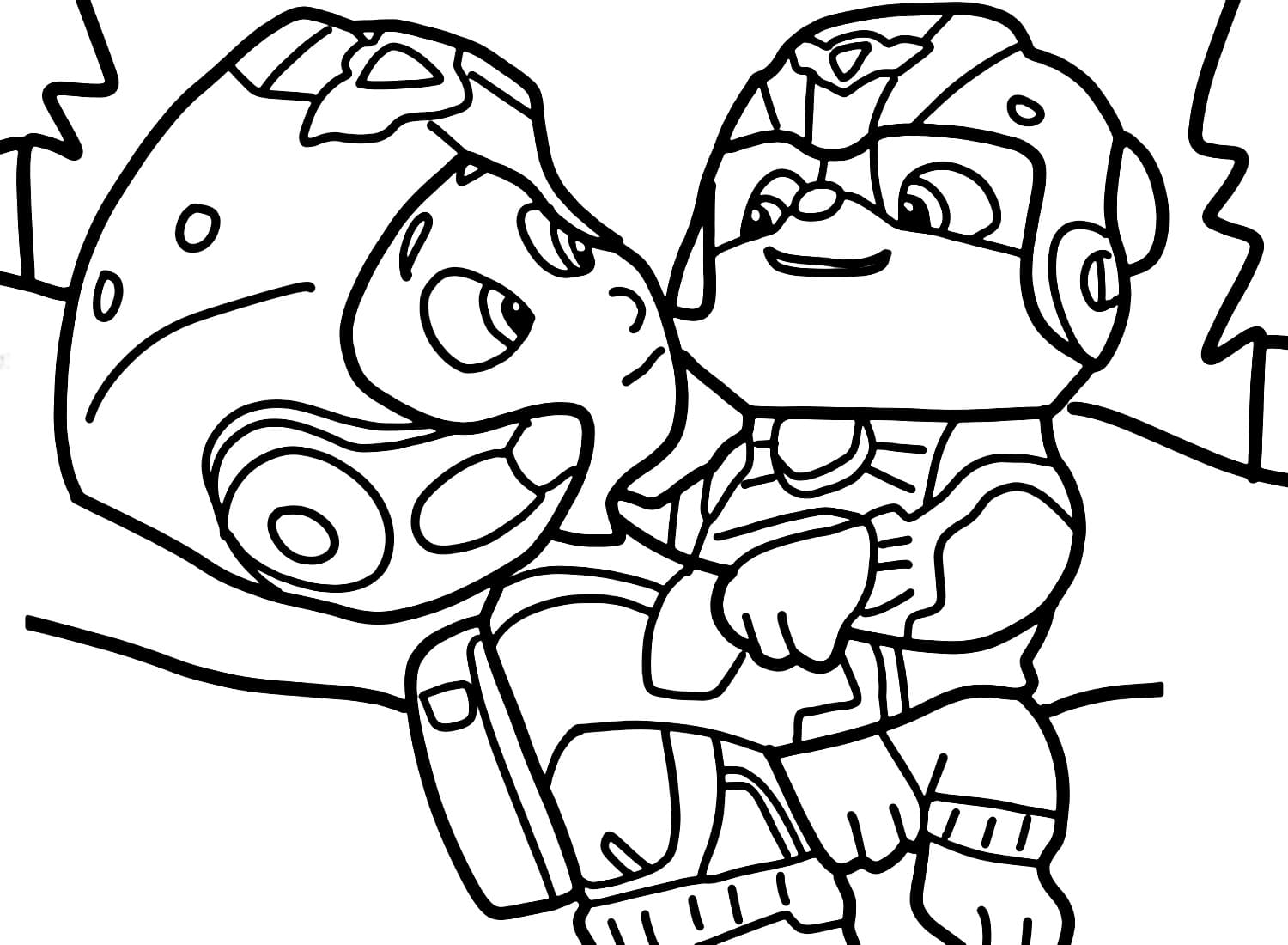 Ryder paw patrol coloring pages