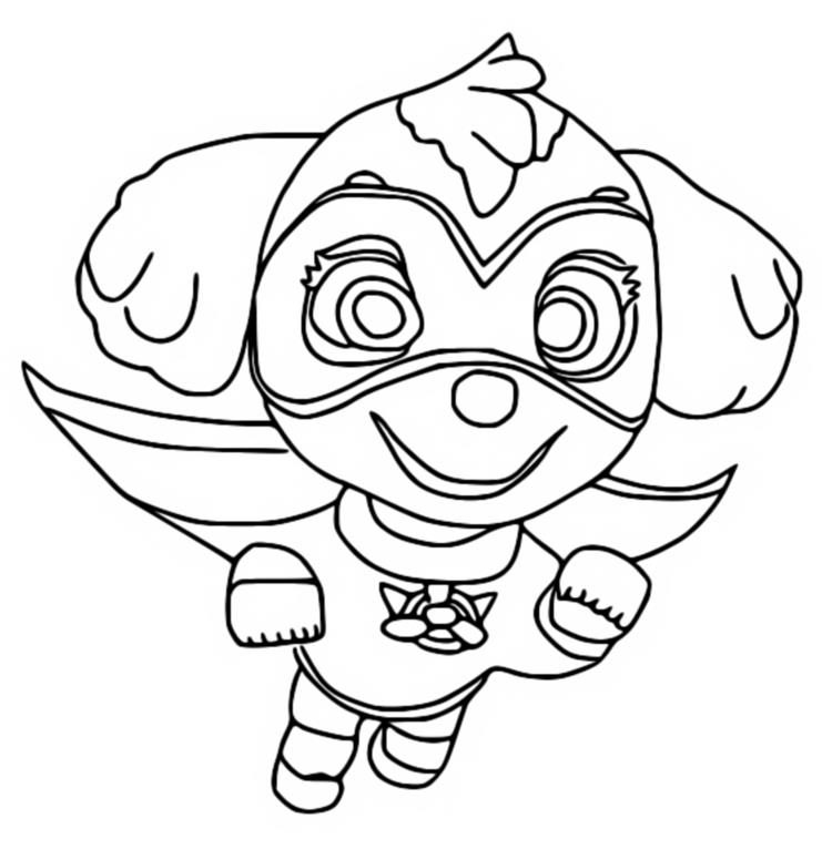 Coloring pages paw patrol