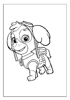 Experience a new twist on adventure with paw patrol mighty pups coloring pages