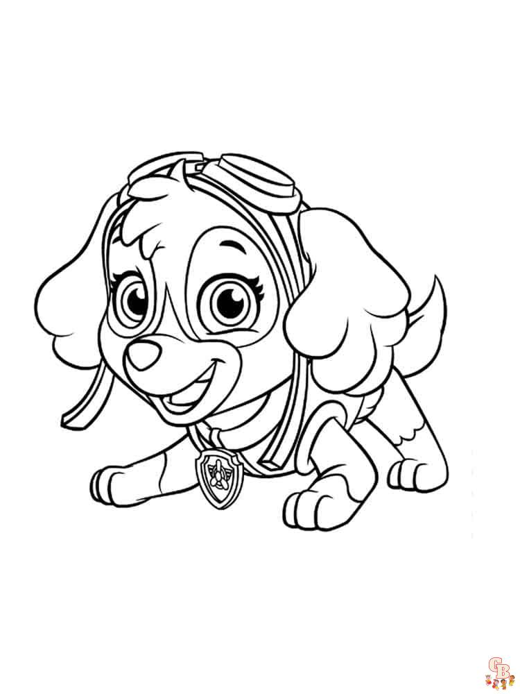 Discover the best free paw patrol coloring pages printable