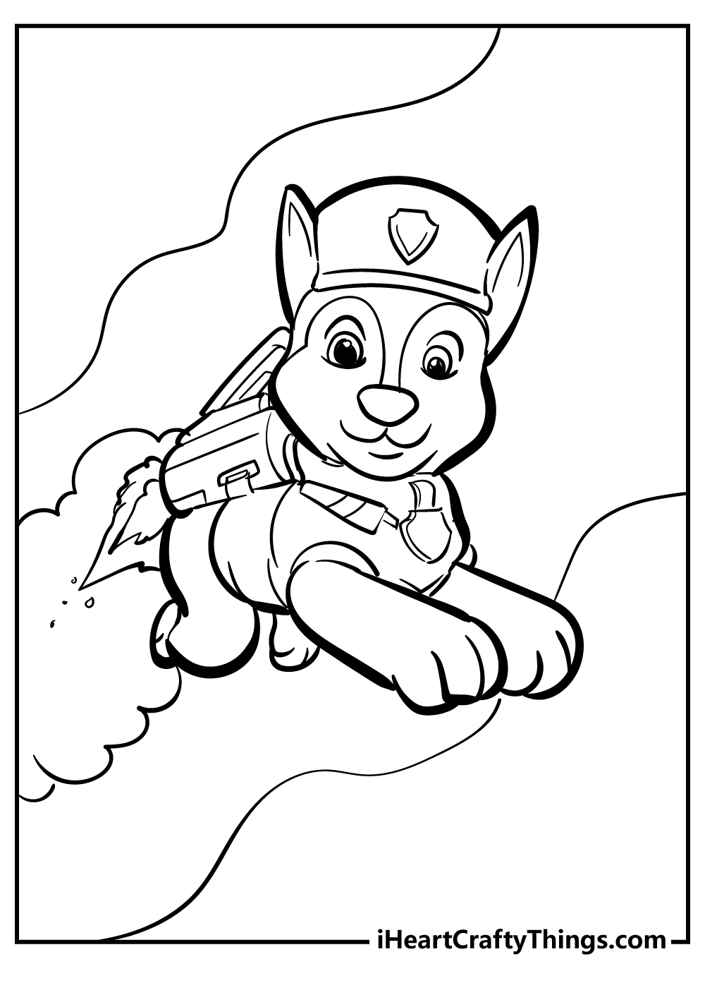 Paw patrol coloring pages free printables