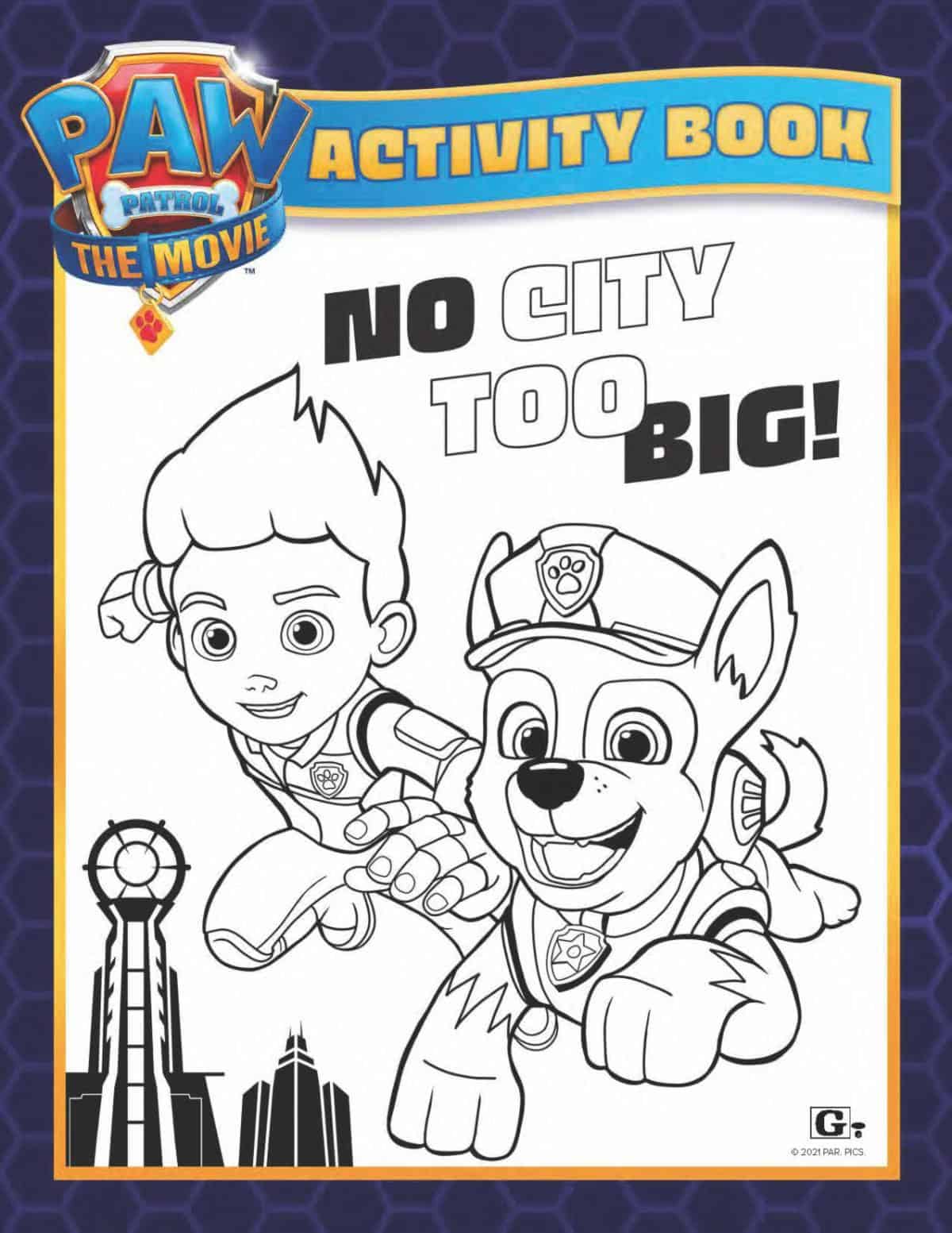 Free printable paw patrol coloring pages updated for